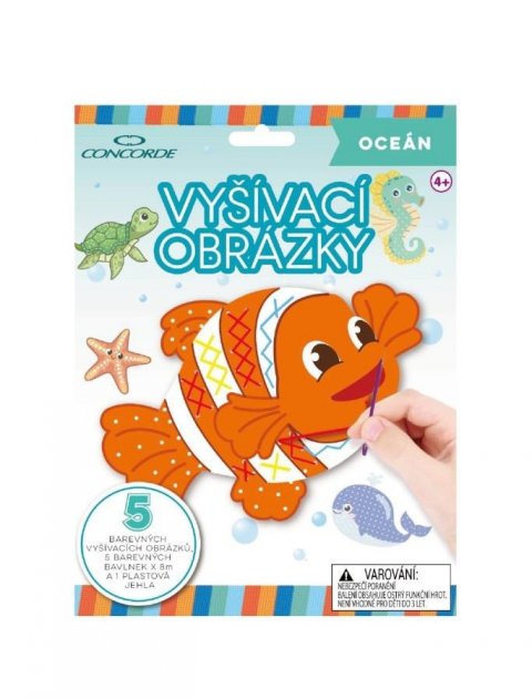 neuveden: Vyšívací obrázky CONCORDE - Oceán