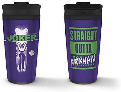 neuveden: Hrnek Joker - Straight outta Gotham 450 ml, cestovní nerezový