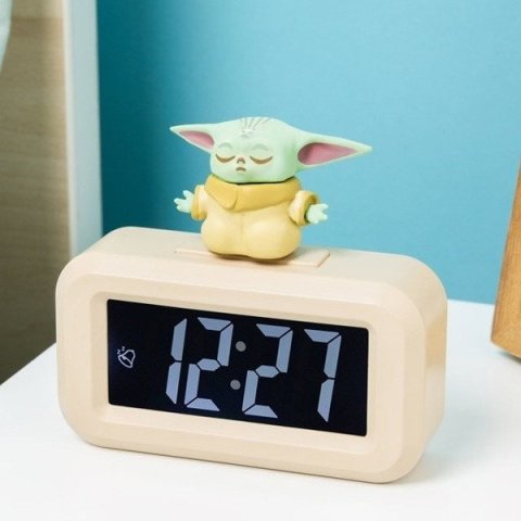 : Star Wars: The Mandalorian Budík Mini - Grogu