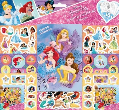 neuveden: Princezny - Samolepky s vůní 500