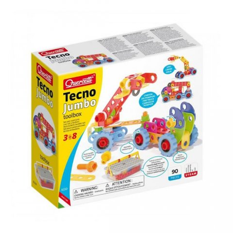 neuveden: Tecno Jumbo toolbox - stavebnice se šroubky a matičkami neuveden: Tecno Jumbo toolbox - stavebnice se šroubky a matičkami