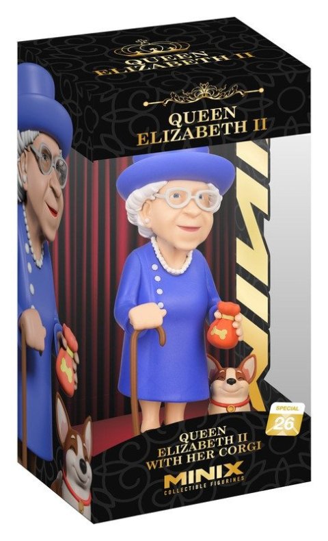 -: MINIX Special: Queen Elizabeth II with Her Corgi #26