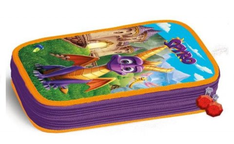 neuveden: Penál 2-patrový Spyro
