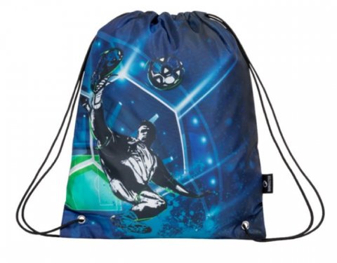 neuveden: Bagmaster Školní vak na přezůvky SHOES GEN 20 B BLUE/GREEN/BLACK