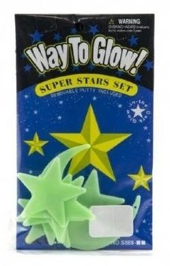 neuveden: Hvězdy svítící ve tmě