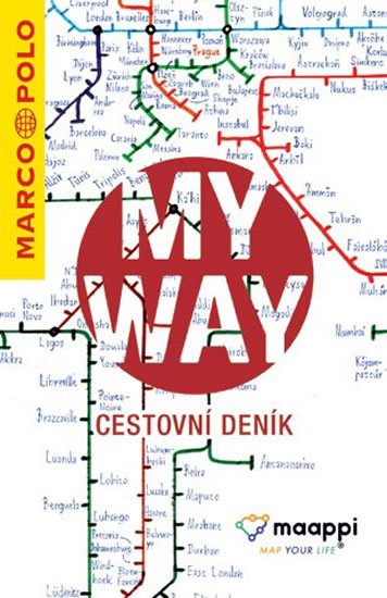neuveden: MY WAY - cestovní deník / MAAPPI neuveden: MY WAY - cestovní deník / MAAPPI