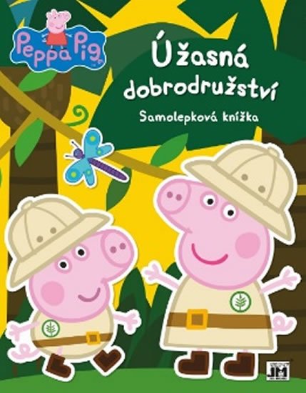 neuveden: Peppa - Úžasná dobrodružství - Samolep.