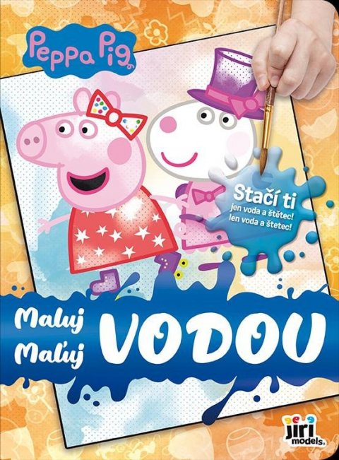 neuveden: Prasátko Peppa - Maluj vodou