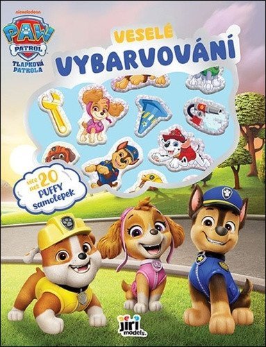 -: Tlapková patrola - Veselé vybarvování se super samolepkami