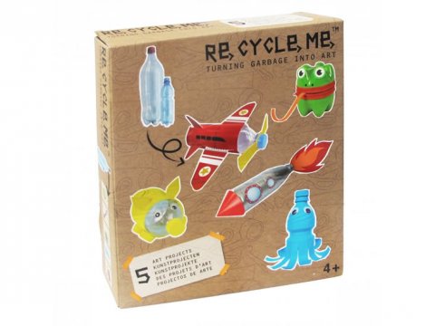 neuveden: Re-cycle-me set pro kluky - PET lahev neuveden: Re-cycle-me set pro kluky - PET lahev