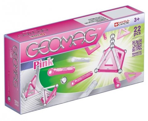 neuveden: Geomag Pink 22 dílků