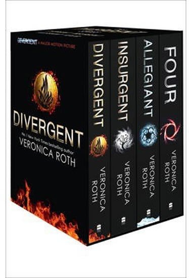 Rothová Veronica: Divergent (BOOKS 1-4 plus World of Divergent)