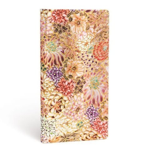 neuveden: Zápisník Paperblanks - Kikka, Slim / linkovaný (Michiko Miniatures)
