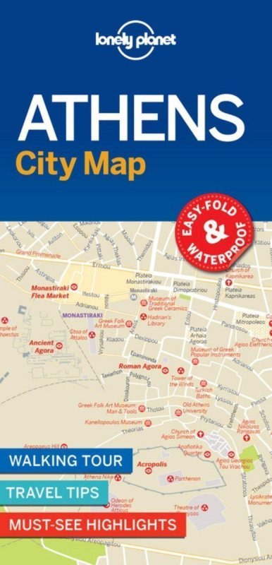 neuveden: WFLP Athens City Map 1st edition