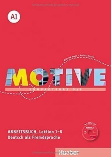 Jacobsová Anne: Motive A1: Arbeitsbuch, L. 1-8 mit MP3-Audio-CD