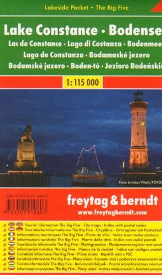 neuveden: LSP 1 Bodamské jezero 1:115 000 kapesní lamino neuveden: LSP 1 Bodamské jezero 1:115 000 kapesní lamino