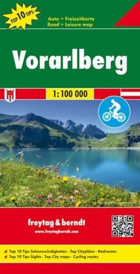 neuveden: OER 88 Vorarlberg 1:100 000 / automapa neuveden: OER 88 Vorarlberg 1:100 000 / automapa