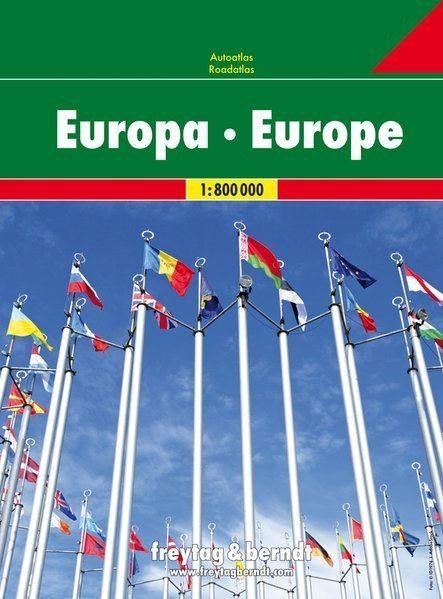 neuveden: Evropa 1:800 000 / autoatlas
