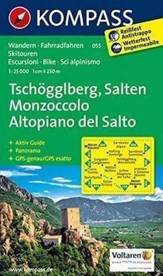 neuveden: Tschögglberg - Salten - Monzoccolo - Altopiano del Salto 055  NKOM 1.25T