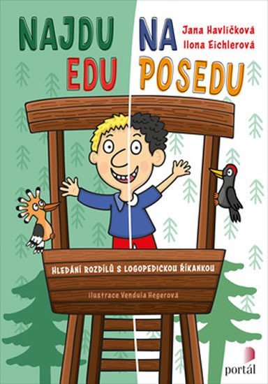 Eichlerová Ilona: Najdu Edu na posedu - Hledání rozdílů s logopedickou říkankou Eichlerová Ilona: Najdu Edu na posedu - Hledání rozdílů s logopedickou říkankou