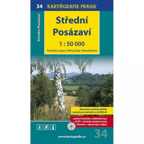 neuveden: 1: 50T (34)-Střední Posázaví (turistická mapa) neuveden: 1: 50T (34)-Střední Posázaví (turistická mapa)