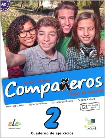 Castro Francisca: Companeros 2 Ejercicios + Licencia digital nuevo ed.