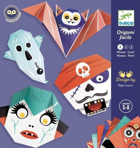 neuveden: DJECO Origami Děsivá strašidla Halloween