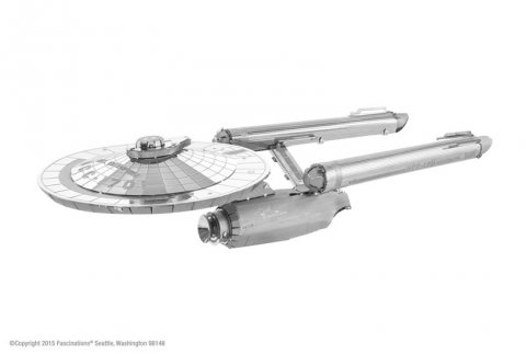 neuveden: 3D puzzle Metal Earth Star Trek USS Enterprise NCC-1701