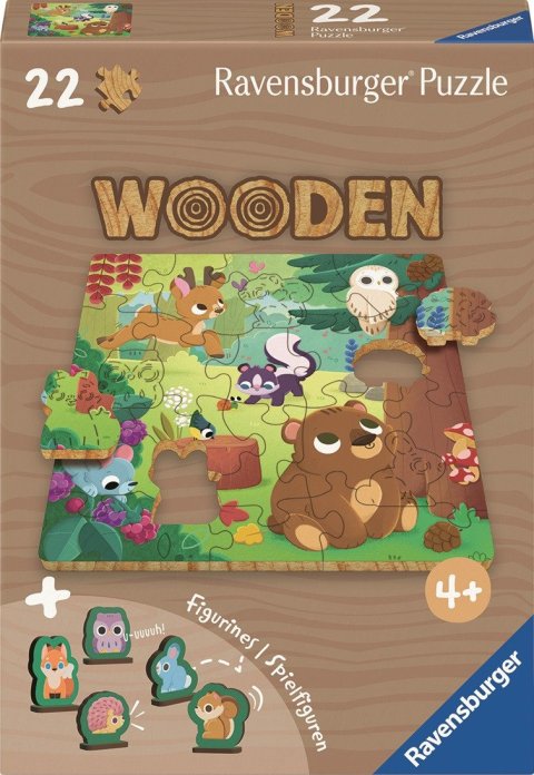 neuveden: Dřevěné puzzle Džungle 22 dílků neuveden: Dřevěné puzzle Džungle 22 dílků