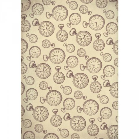 neuveden: DecoMaché papír FSC Mix 22 g kapesní hodinky 26 x 37.5 cm neuveden: DecoMaché papír FSC Mix 22 g kapesní hodinky 26 x 37.5 cm