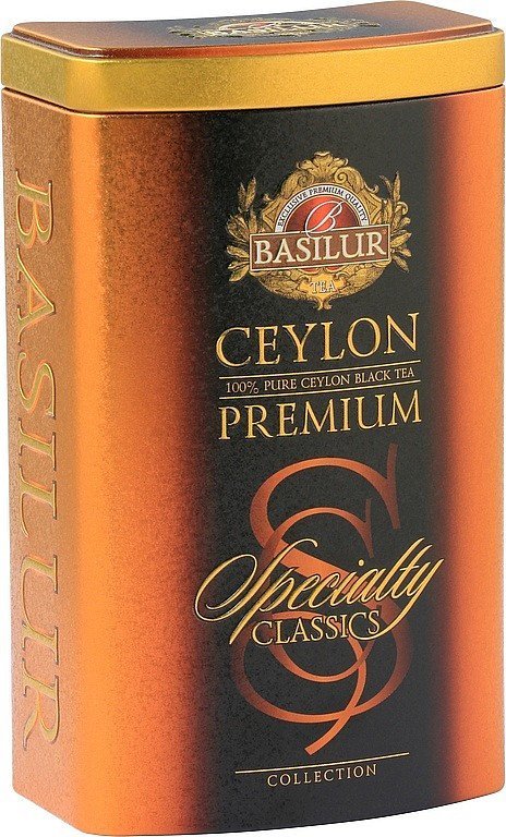 neuveden: BASILUR Specialty Ceylon Premium plech 100g