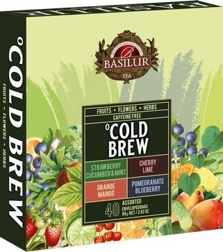 neuveden: BASILUR Cold Brew Assorted přebal 40x2g