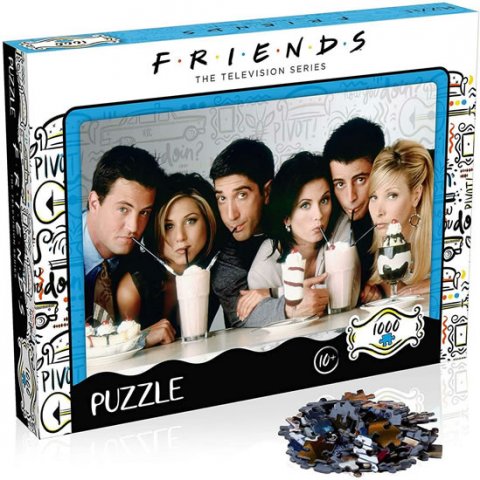 neuveden: Puzzle Přátelé 1000 dílků - Milkshake