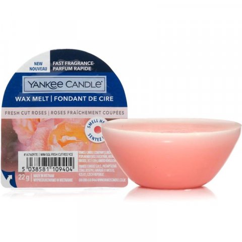 neuveden: YANKEE CANDLE Fresh Cut Roses vonný vosk 22gr