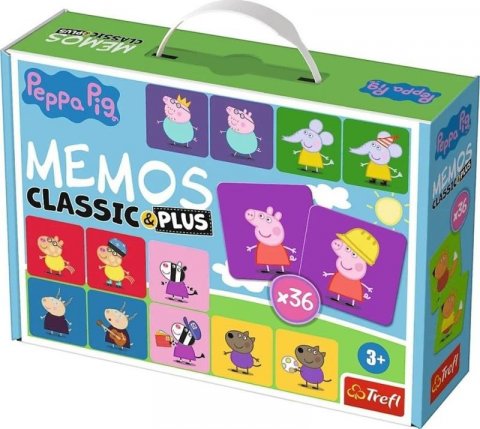 neuveden: Trefl Pexeso Classic&Plus Prasátko Peppa 4v1 neuveden: Trefl Pexeso Classic&Plus Prasátko Peppa 4v1
