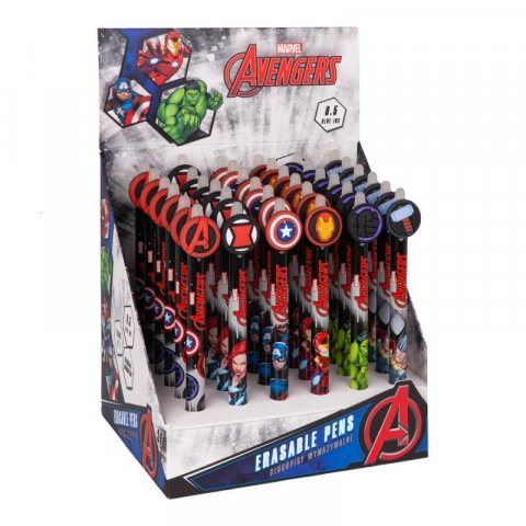 neuveden: Gumovatelné pero Avengers II - mix motivů neuveden: Gumovatelné pero Avengers II - mix motivů