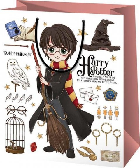 neuveden: Dárková taška Harry Potter maxi - Kouzelné předměty neuveden: Dárková taška Harry Potter maxi - Kouzelné předměty