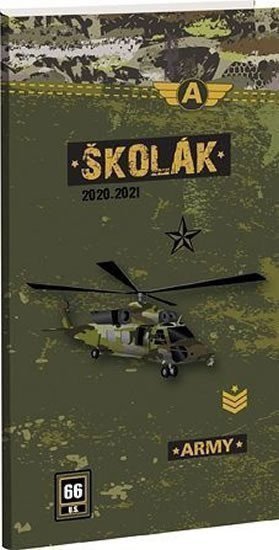 neuveden: Diář Školák Army