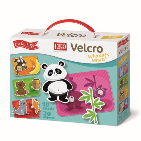 neuveden: PEXI Velcro skládačky - Kdo co jí? (Who eats it?) neuveden: PEXI Velcro skládačky - Kdo co jí? (Who eats it?)