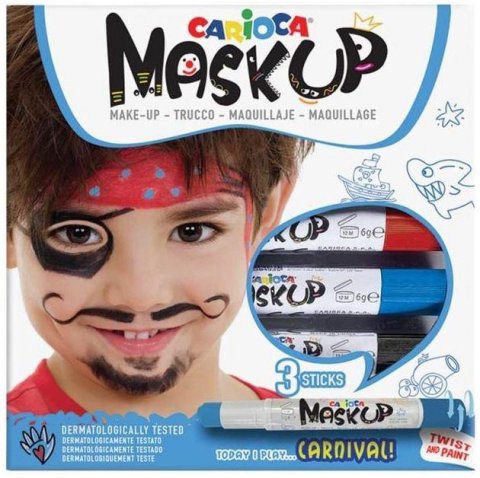 neuveden: CARIOCA MASK UP CARNIVAL sada 3ks neuveden: CARIOCA MASK UP CARNIVAL sada 3ks