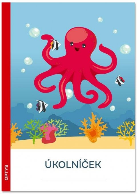 neuveden: Optys Úkolníček A6, 20 listů - Chobotnice neuveden: Optys Úkolníček A6, 20 listů - Chobotnice