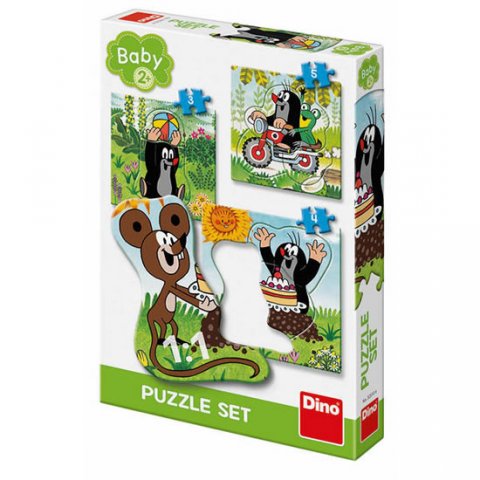 neuveden: Krtek na louce: baby puzzle set neuveden: Krtek na louce: baby puzzle set