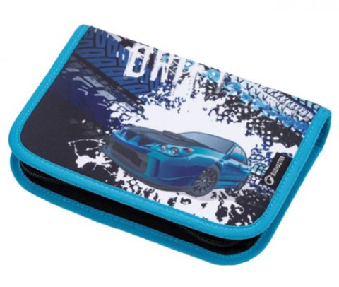 neuveden: Bagmaster Školní penál CASE ALFA 20 D BLUE/GREY/BLACK