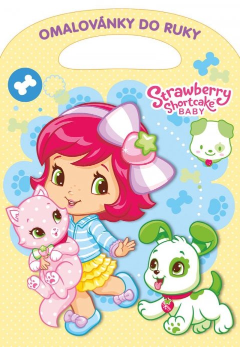 neuveden: Strawberry baby - Omalovánky A4 s výsekem