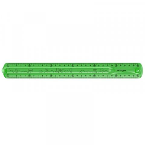 neuveden: Keyroad Pravítko Flexi, 30 cm - zelené