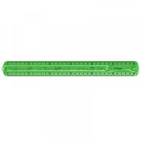 neuveden: Keyroad Pravítko Flexi, 30 cm - zelené neuveden: Keyroad Pravítko Flexi, 30 cm - zelené
