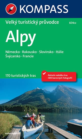 neuveden: Alpy - Velký turistický průvodce 604cz
