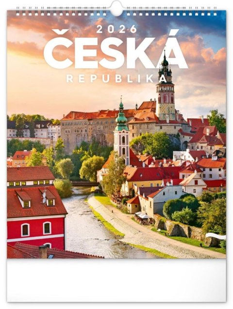neuveden: Kalendář 2026 nástěnný: Česká republika, 30 x 34 cm neuveden: Kalendář 2026 nástěnný: Česká republika, 30 x 34 cm