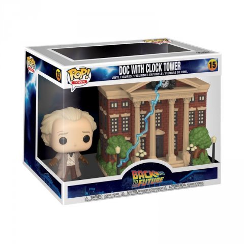 neuveden: Funko POP Town: BTTF S4 - Doc w/Clock Tower neuveden: Funko POP Town: BTTF S4 - Doc w/Clock Tower