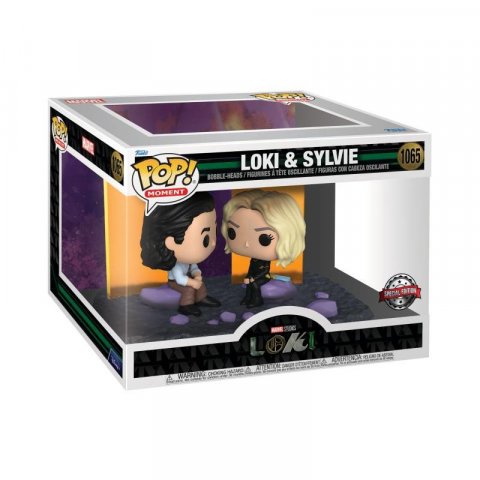 neuveden: Funko POP Moment: Marvel - Loki and Sylvie